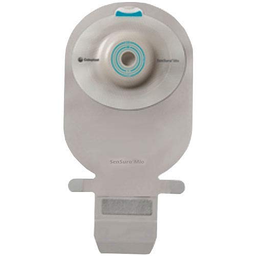 Mio 1-Piece EasiClose Wide Outlet, Deep Convex, Maxi, Opaque with Inspection Window, Pre-Cut Box of 10