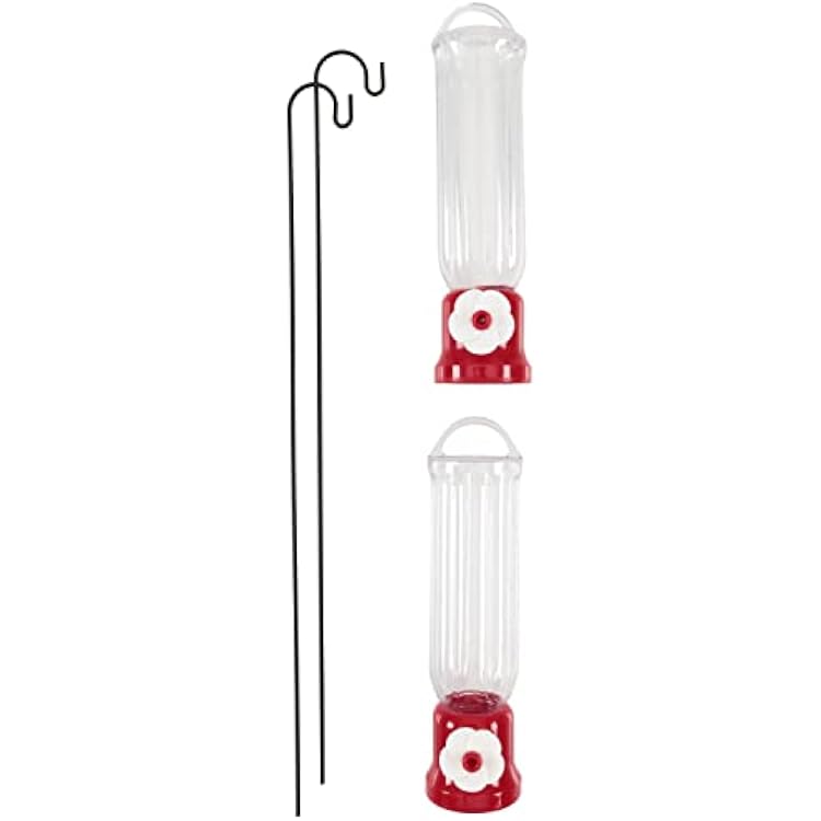Pennington Planter Hummingbird Feeder 2 Pack 2.3 Ounce Capacity