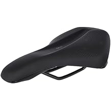 Selle Royal Vivo Ergo Reflective Athletic,Bike seat with Extra Visibility to Feel Safe in The Dark, Black, One Size