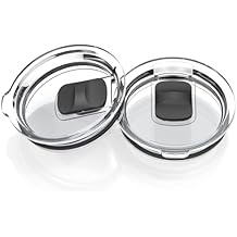 30/32 oz Tumbler Lid Replacement Lids for YETI Tumbler, 14/35 oz Mug, 2 Pack Travel Spill Proof Cup Lids Covers with Magnetic Slider Switch, BPA Free