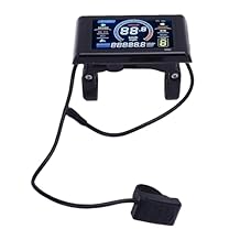 Electric Bike LCD Display Cycling Computer Screen Meter with Design High Definition LCD Panel for 24V 36V 48V