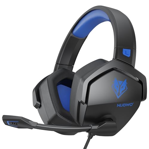 NUBWO N16 Gaming Headset for Xbox Blue