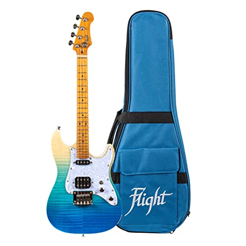 Transparent Blue Pathfinder Tenor Ukulele