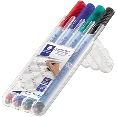 Staedtler Lumocolor correctable Pens, 305MWP4