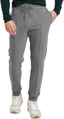 Goodfellow & Co Mens Tapered Pintuck Fleece Jogger Pants