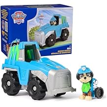 Paw Patrol, Rexs Dinosaur Rescue Vehicle, Toy Truck with Collectible Action Figure, Sustainably Minded Kids Toys for Boys & Girls Ages 3 and Up