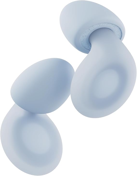 Loop Dream Silicone/Memory Foam Earplugs for Sleep Comfort | Comfortable Ear Plugs for Muffling Snoring & Sleeping | Customized Fit | 27dB (SNR) Noise Reduction