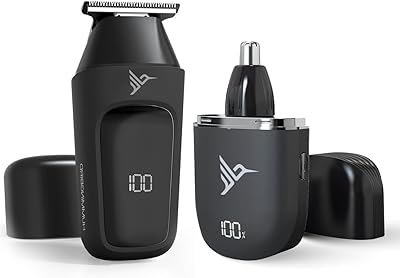 HUMMINGBIRD Travel Bundle Includes MK1 Compact Trimmer and MK12 Compact Nose & Ear Trimmer