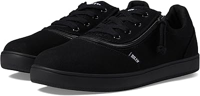 BILLY Footwear Sneaker II Black to The Floor 7.5 M