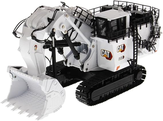 Diecast Masters 1:87 Scale Caterpillar 6060 Hydraulic Mining Front Shovel - Coal Configuration | HO Scale Series Cat Trucks & Construction Equipment Model 85653