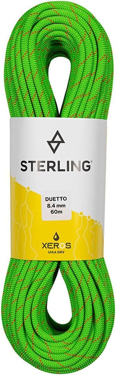 Sterling Ropes Duetto 8.4 XEROS - Neon Green 30m