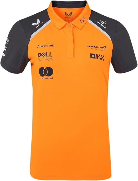 Castore McLaren F1 2025 Women's Team Polo Shirt