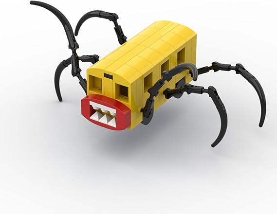 Charles Figure Building Block Set, Horror Game Spider Train Monster Model Toys Collectible Building Bricks Birthday Gift for Kids Adults Fans (165 Pcs)