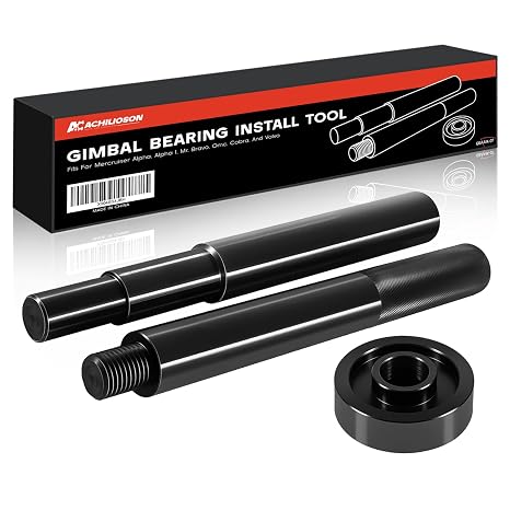 Gimbal Bearing Alignment and Install Kit,Heavy Duty Engine Alignment Tools Set, Gimbal Bearing Install Tool Fits for Mercruiser Alpha, Alpha 1, MR, Bravo, OMC, Cobra, and Volvo (3 Pack)