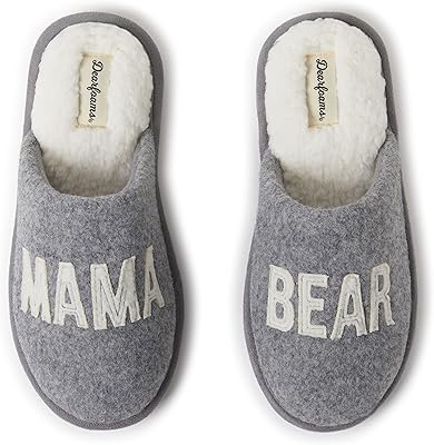 Dearfoams Womens Mama Bear Matching Family Gifts for Mom Clog