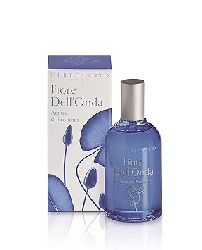 LErbolario Fiore Dellonda - Floral Aquatic Fragrance For Women - With Notes Of Red Algae, Blue Water Lily Flower, White Musks - Dermatologically Tested - Vigorous And Fresh Scent - 1.6 Oz EDP Spray