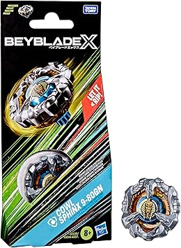 Beyblade X Cowl Sphinx 9-80GN Booster Pack Set with Defense Type Top; Authentic Takara Tomy Battle Tops Games/Toys for Boys and Girls 8+